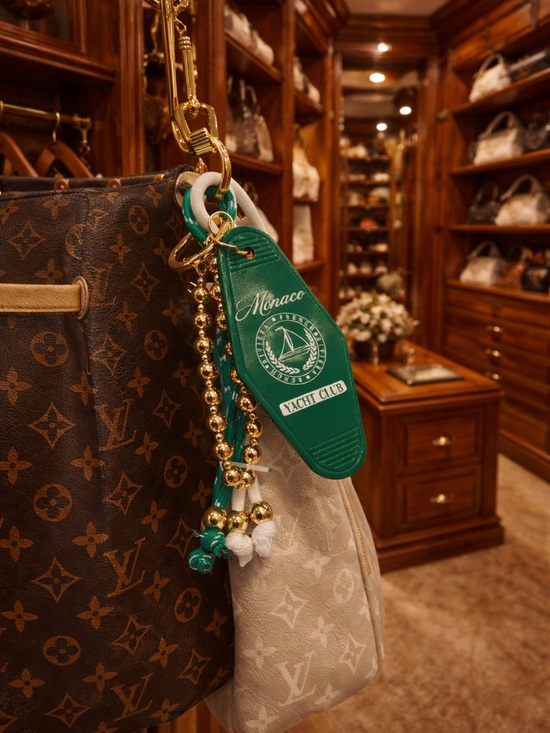CITYGIRLXSTYLE Accessories - Priority Pick✨️Green Monaco Yacht Club Key Charm